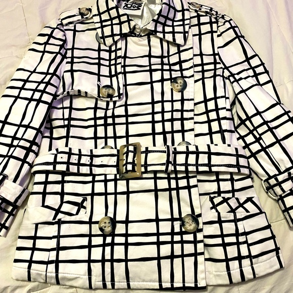 Plaid black Coat - Picture 1 of 1